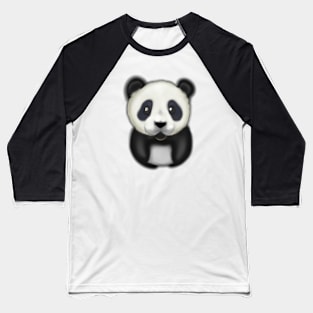 Cute Panda Drawing Baseball T-Shirt